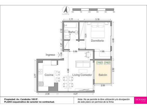 Departamento - Flores - 2 Amb. Con Balcón A Estrenar - 57m²