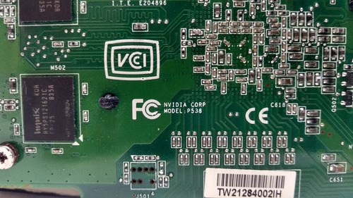Placa Gráfica Nvidia Quadro Nvs 290 P538 256 Mb Dms-59 Pci-e (Usado)