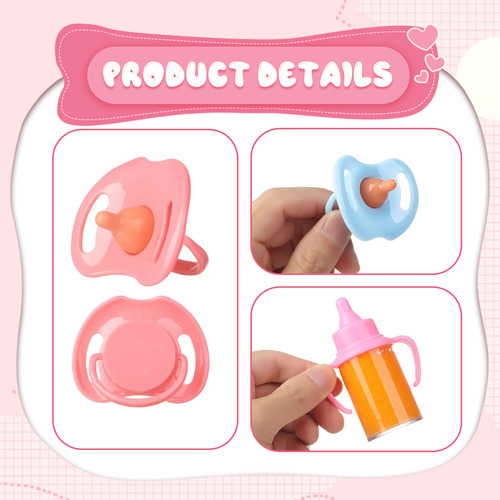 Botellas Mágicas De Accesorios Para Muñecas, 6 Piezas
