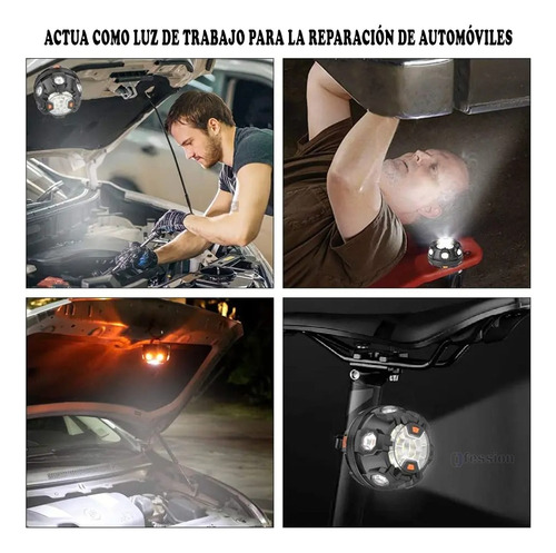 Lampara De Carretera Baliza 360 Luz De Señalización Vías