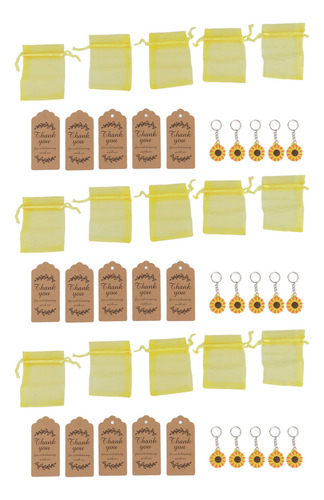 30 Juegos De Llaveros Sunflower Party Favors Para Regalos De