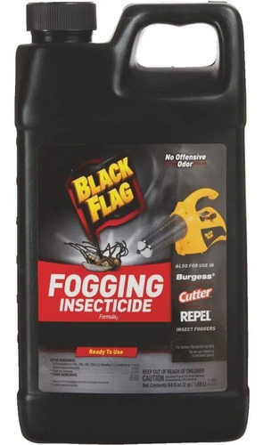 Insecticida Nebulizador E Insectos Black Flag 64oz  1.9lts