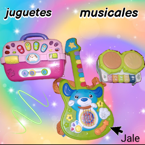 Lote De Juguetes Para Bebe Con Sonido Y Luces (Usado)