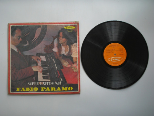 Lp Vinilo Fabio Paramo Super Éxitos Volumen 5-1976