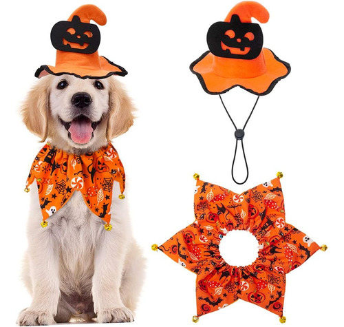 Disfraz De Halloween Para Perro, Collar De Perro Estilo Hall