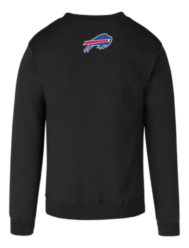 Sudadera Nfl Buffalo Modelo 2 Sin Capucha Cuello Redondo