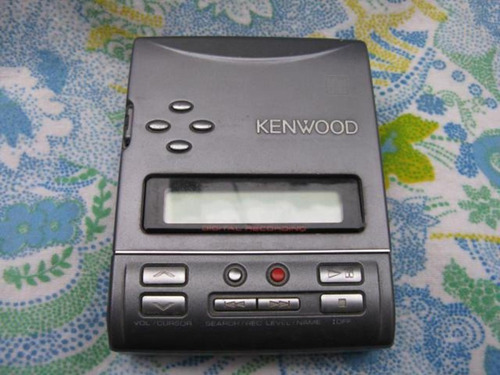 Psicodelia: Antiguo Minidisk Kenwood Funciona Ok Dly