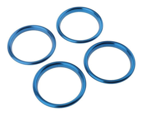 4pcs Cubiertas Marcos Decoras Para Salida De Aire Azul