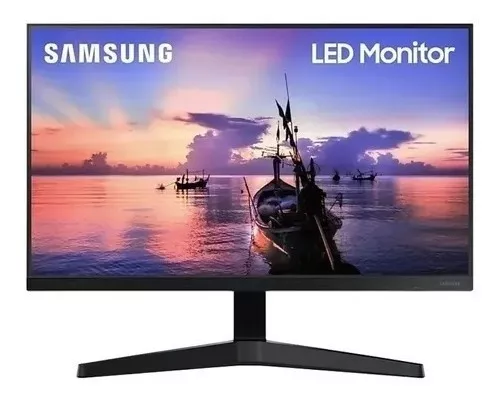 Monitor Led Samsung 22'' Con Diseño Sin Bordes - Lf22t350