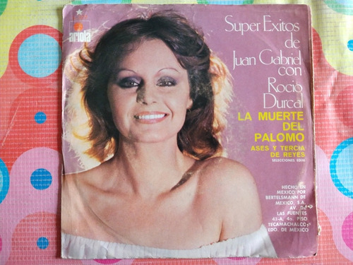 Rocío Durcal Lp45 Super Exitos De Juan Gabriel Y 