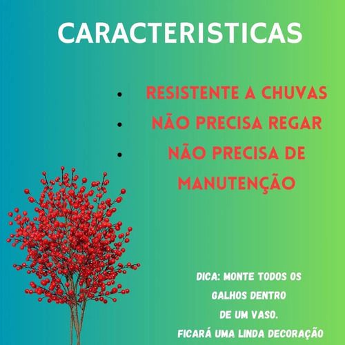 Para Adorno Navideño Con Forma De Pico De Acebo Y Rama De