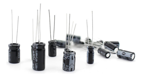20 X Capacitor Electrolitico 220 Uf 105° 25v 35v 50v