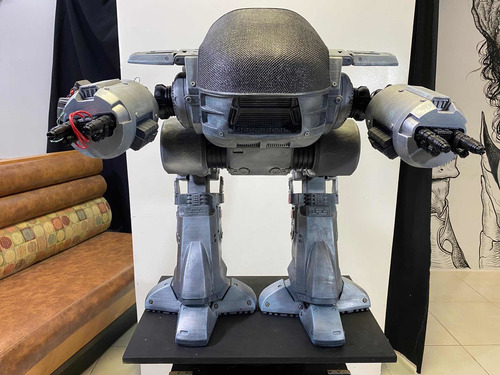 Ed 209 Robocop Neca 1/4 Custom (70cm) Leia O Anúncio (Recondicionado)