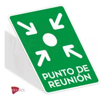 Comprar Señalamiento Verde Protección Civil Letrero Nom 25x35cm
