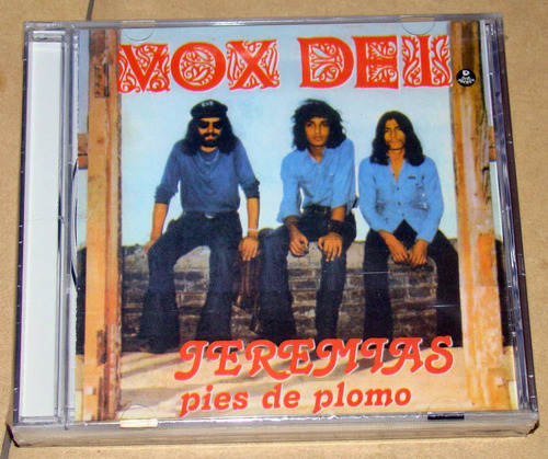 Vox Dei Jeremias Pies De Plomo Cd Argentino Sellado / Kktu 