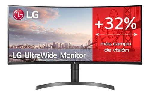 Monitor Gamer LG 35p Ultra Wide 35wn75c Curvo Wqhd 100hz