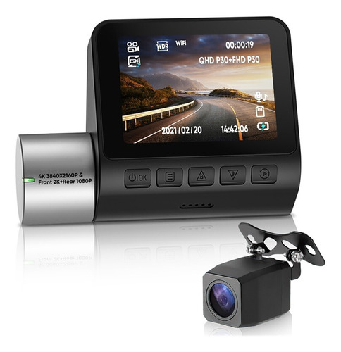 Dash Cam Coche Dvr Cámara Wifi Visión Nocturna G-sensor