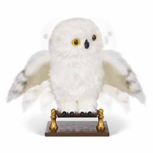Imagem 6 de 10 de Wizarding World Coruja Hedwig - Harry Potter Som E Movimento