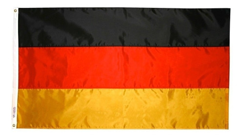 Bandera De Alemania 150x90cm. Banderas Del Mundo Y Temáticas