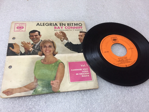 Ray Conniff - Alegria Con Ritmo - Ep 45 Rpm 7 Vinyl