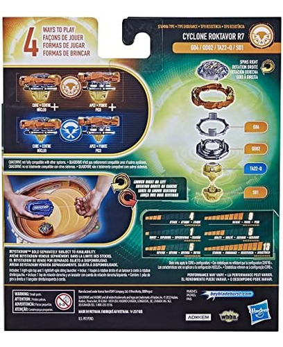 Beyblade Burst Quaddrive Cyclone Fury String Launcher Set -