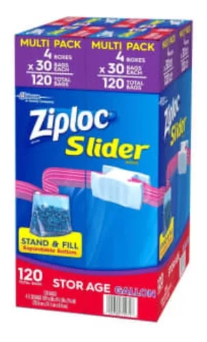 Bolsas Herméticas Ziploc Grandes 10 un.