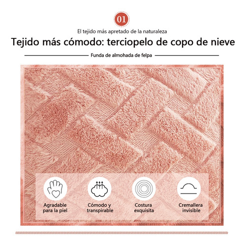 Dos Piezas Funda De Almohada De Felpa Suave Funda De Cojín Vino