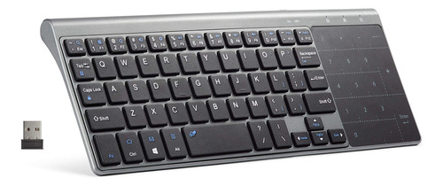 Teclado Inalambrico 2,4 Ghz 10  Almohadilla Tactil Ideal Pi