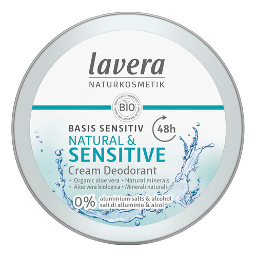 Lavera Organic Basic Sensitiv Desodorante Crema 1.69 Fl Oz
