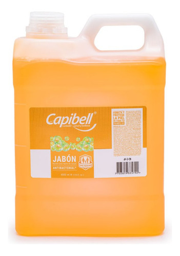 Jabón Antibacterial Capibell 8021512 Garrafa 4000ml