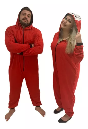 Pijama Fantasia Kigurumi Pikachu Macacão com Capuz Unissex