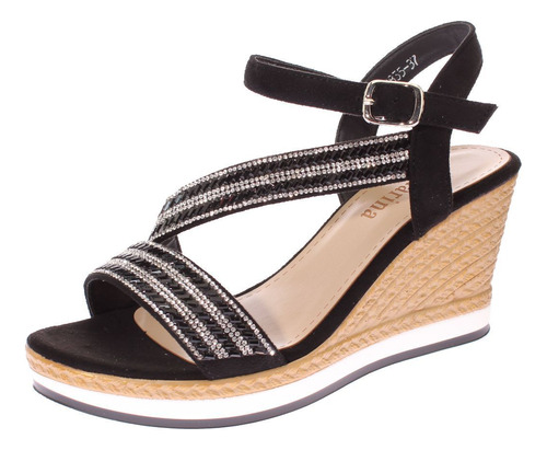 Sandalia Terraplén Negro Andarina Art. 5a89835black