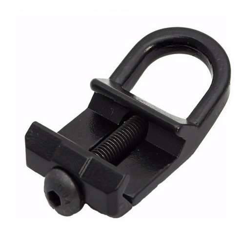 Imagen 6 de 10 de Montura Portafusil Para Riel Picatinny Bajo Perfil