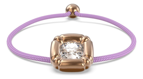 Pulsera Suave Swarovski Dulcis Con Cristal Blanco En Engaste