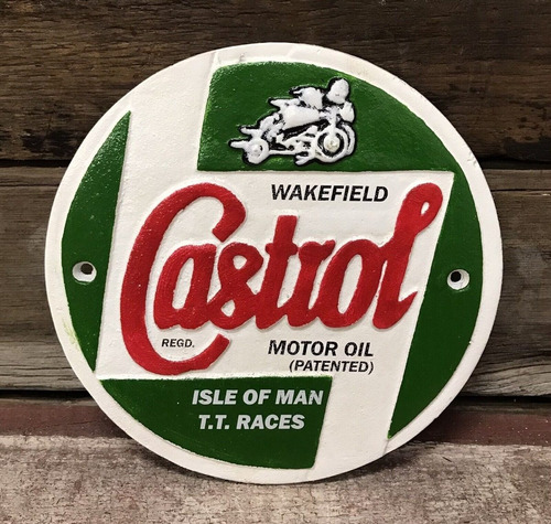 Cartel Castrol Wakefield Motor Oil - A Pedido_exkarg