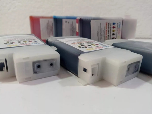 6 Cartucho Rellenable Compatible Canon Pfi102 Prograf Ipf750