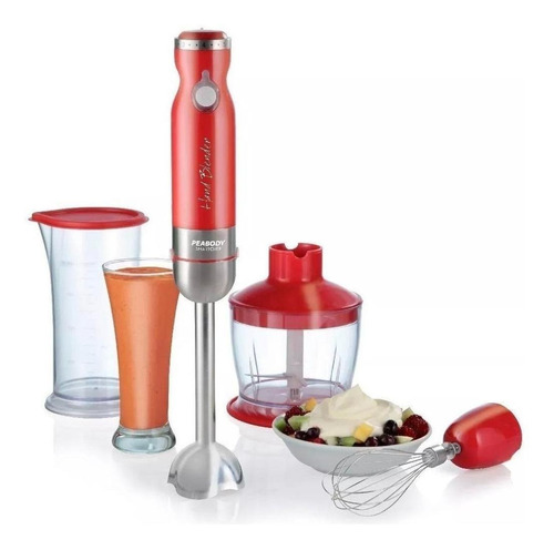 Mixer Peabody Smartchef Pe-lm327 Rojo 220v 800w Sensacion