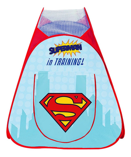 Carpita Infantil Plegable Superman