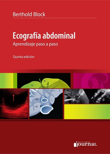 Block Ecografía Abdominal 5ed / 2016 Nuevo Envío Todo País 