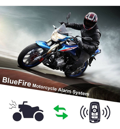 1 Kit De Alarma De Motocicleta Con Alarma Antirrobo Gps