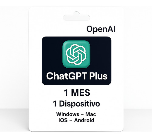Chatgpt Plus | Chat Gpt | 1 Mes