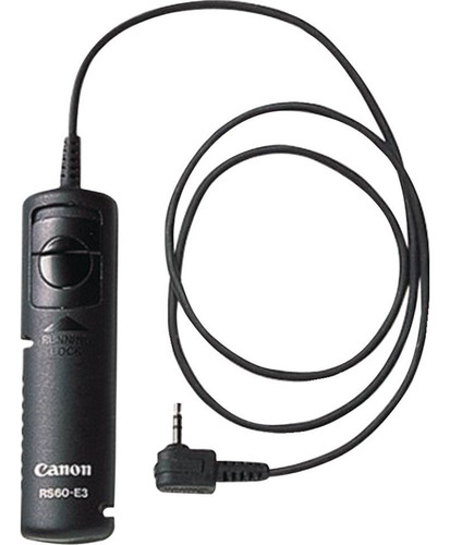Interruptor de controle remoto Canon Rs60 e3 preto