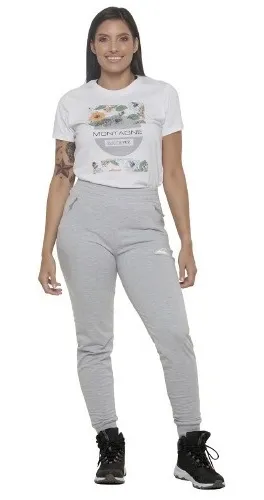 comprar Pantalon Jogging Rustico Con Puño Mujer Montagne Dhara 