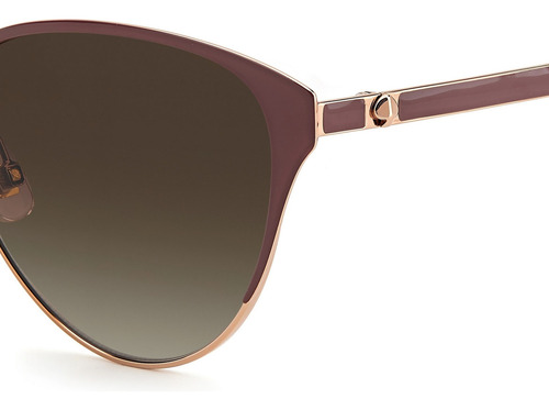Lentes De Sol Kate Spade Polarizado Filtro Uv400 Ianna/g/s Diseño 0aw - Vino