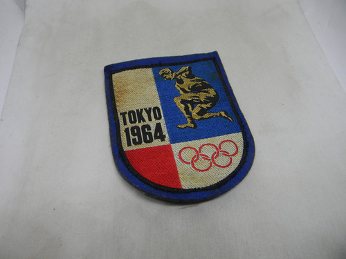 Patch Original Das Olimpiadas De Tokyo 1964 Azul/branco (Usado)