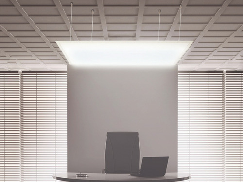 Panel Led Colgante Blanco Mate 72w Luz De Día (60x120cm)