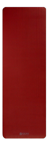 Mat De Yoga Colchoneta Gaiam 10mm Antideslizante Pilates Color Red