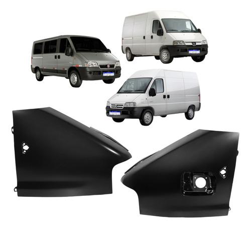 Paralama Ducato Jumper Boxer 2006 2007 2008 2009 2010 A 2017