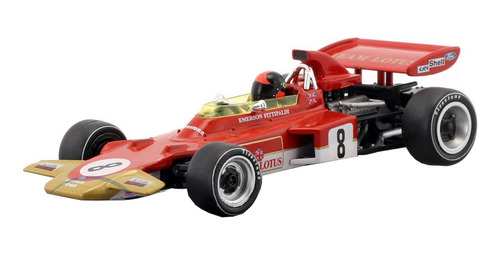Formula 1 Escala 1/43 Lotus 72d Emerson Fittipaldi 1971