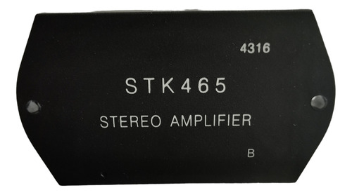 Stk465 Amplificador De Audio Dual Canal